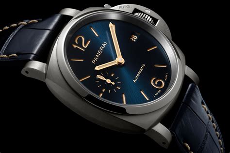 Panerai Introduces the Luminor Due Trio in Titanium.